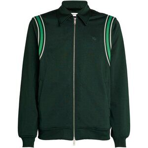 Wood Wood Derek Track Jacket Men's Medium Green, Unworn with Tags